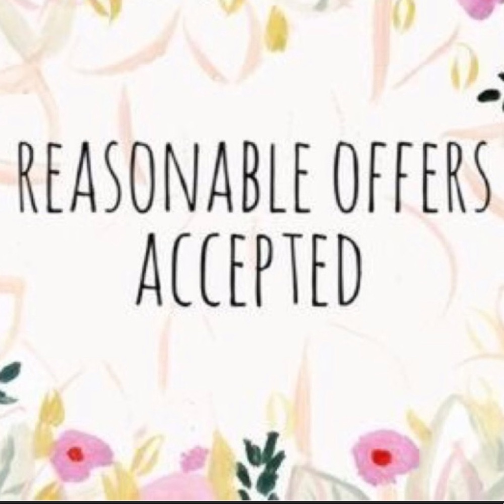 Reasonable offers accepted!!!